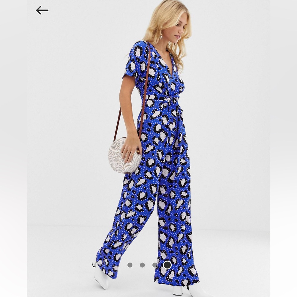 Asos animal print Jumpsuit